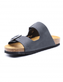 FRAU Sandalo basso uomo FRAU 19T5 NERO Fino Al -60%