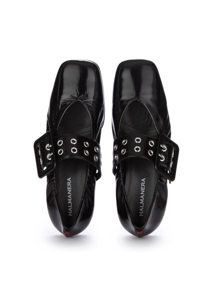 HALMANERA | SCARPE BASSE GLAZE NERO Italia