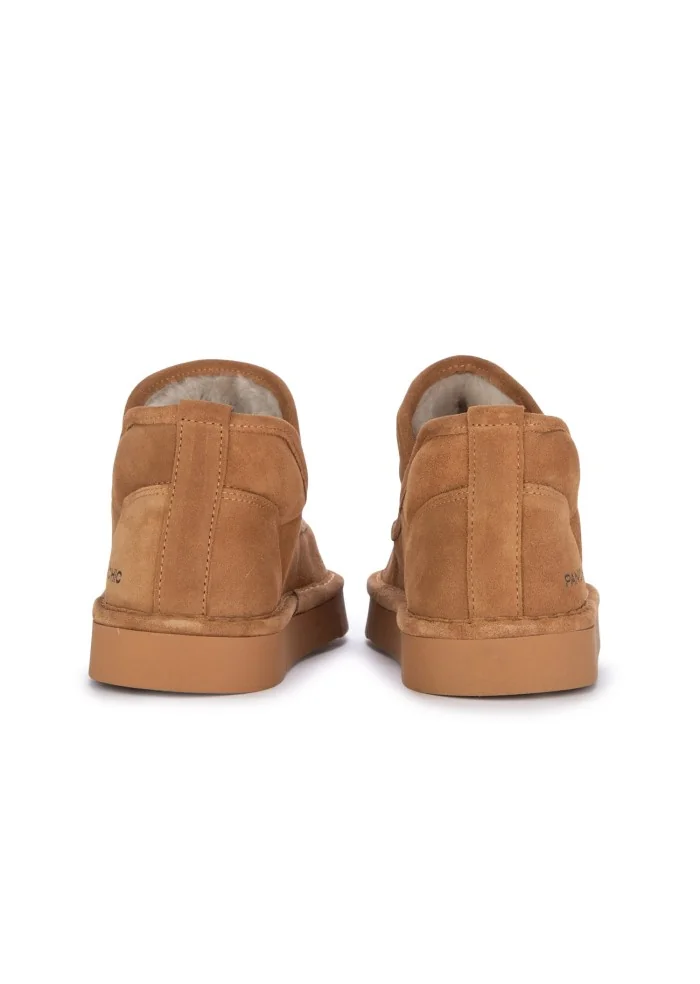 PANCHIC | STIVALETTI BASSI CUCITURE MARRONE Nuovo