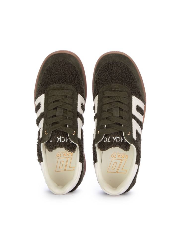 BACK 70 | SNEAKERS TEDDY VERDE SCURO Pezzi Unici