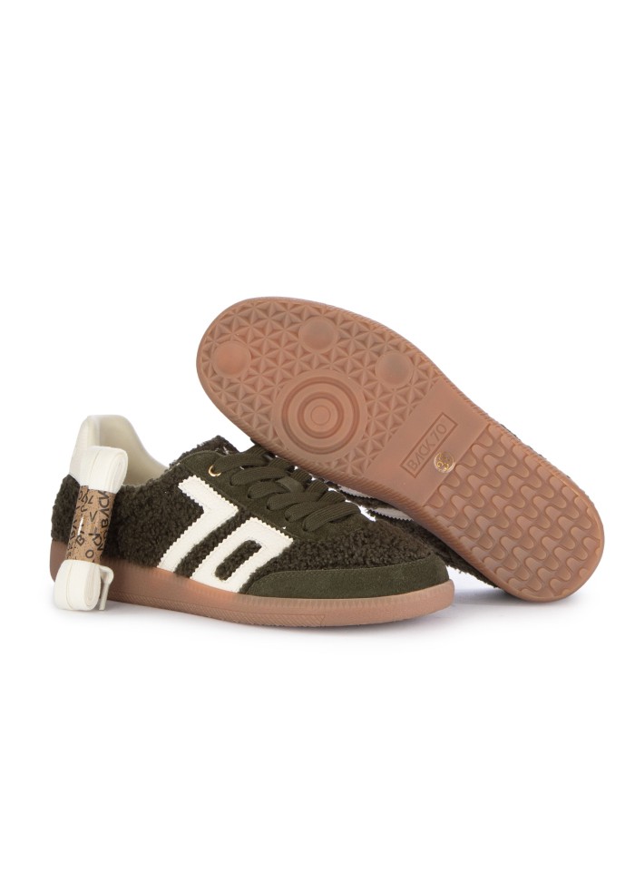 BACK 70 | SNEAKERS TEDDY VERDE SCURO Pezzi Unici