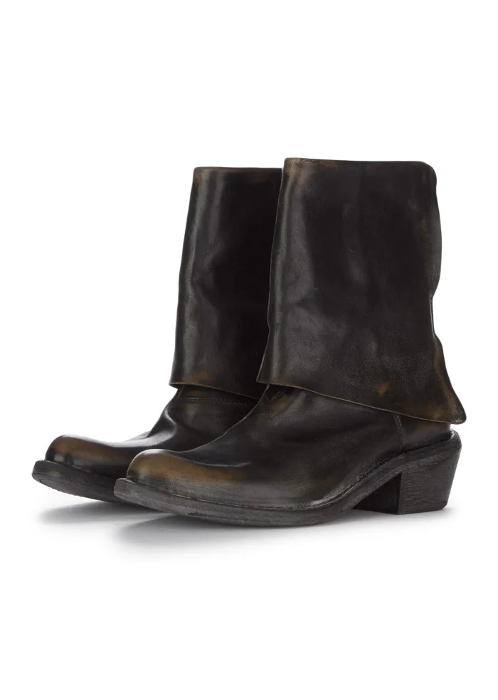 MOMA | STIVALETTI CUF DALLAS CUSNA FIX NERO MARRONE Shopping Online
