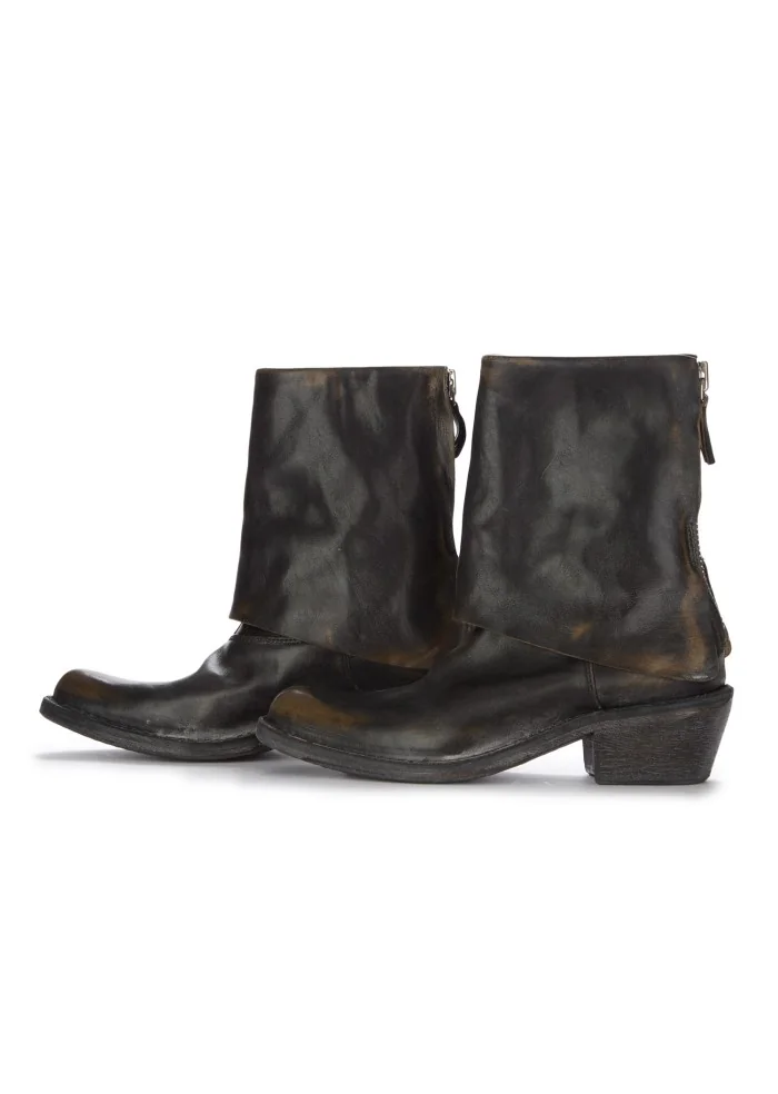 MOMA | STIVALETTI CUF DALLAS CUSNA FIX NERO MARRONE Shopping Online