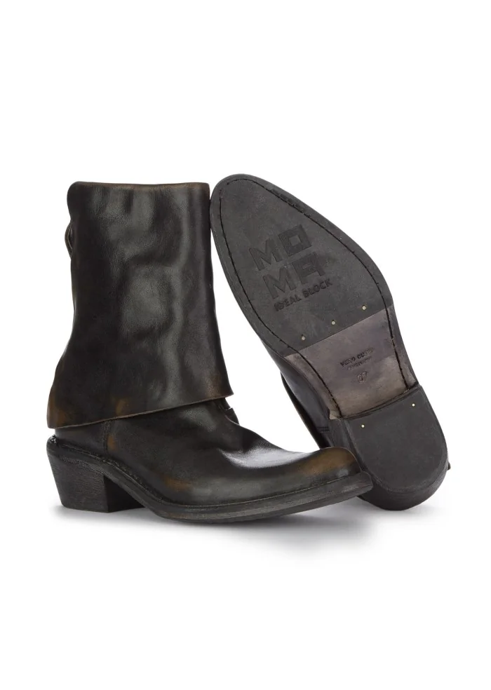 MOMA | STIVALETTI CUF DALLAS CUSNA FIX NERO MARRONE Shopping Online