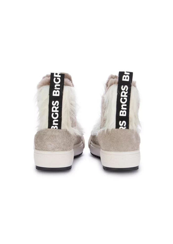 BNG REAL SHOES | CHELSEA LA YETI BEATLES BIANCO TAUPE Prezzo Ridotto
