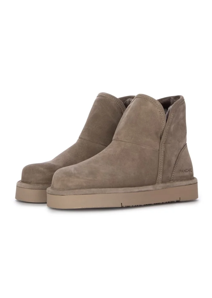 PANCHIC | STIVALETTI BASSI CAMOSCIO GRIGIO Sottocosto