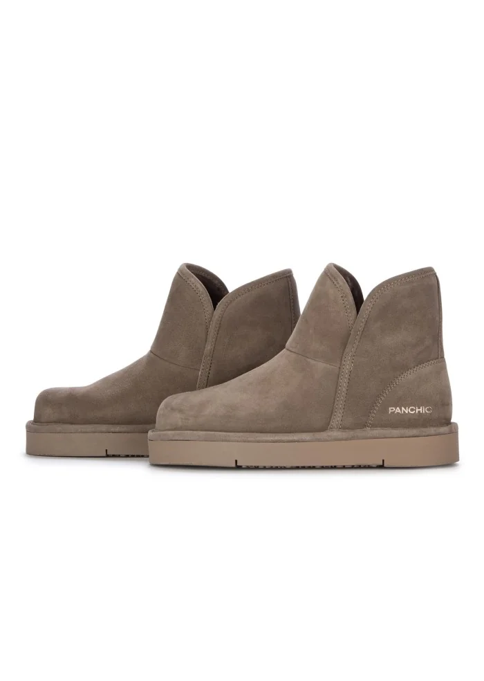PANCHIC | STIVALETTI BASSI CAMOSCIO GRIGIO Sottocosto