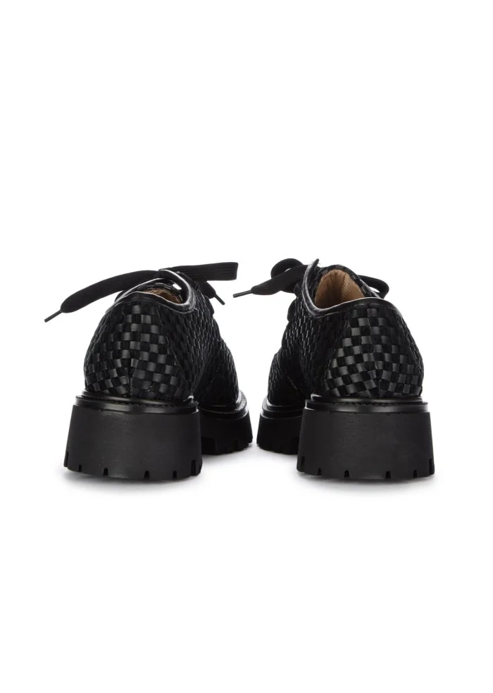 IL BORGO FIRENZE | SCARPE ALLACCIATE DAMA NERO Presa