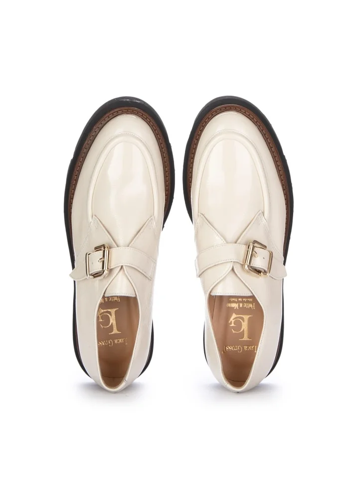 LUCA GROSSI | MOCASSINI NAPLAK BIANCO Outlet