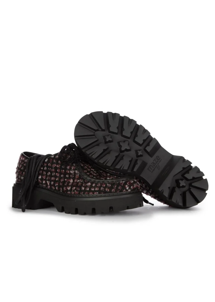MAZE | SCARFPE ALLACCIATE DORA STOCCOLMA FOUNTAIN NERO BEIGE Vendita Calda