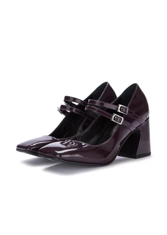 POESIE VENEZIANE | SCARPE TACCO MIA PELLE VIOLA Negozio