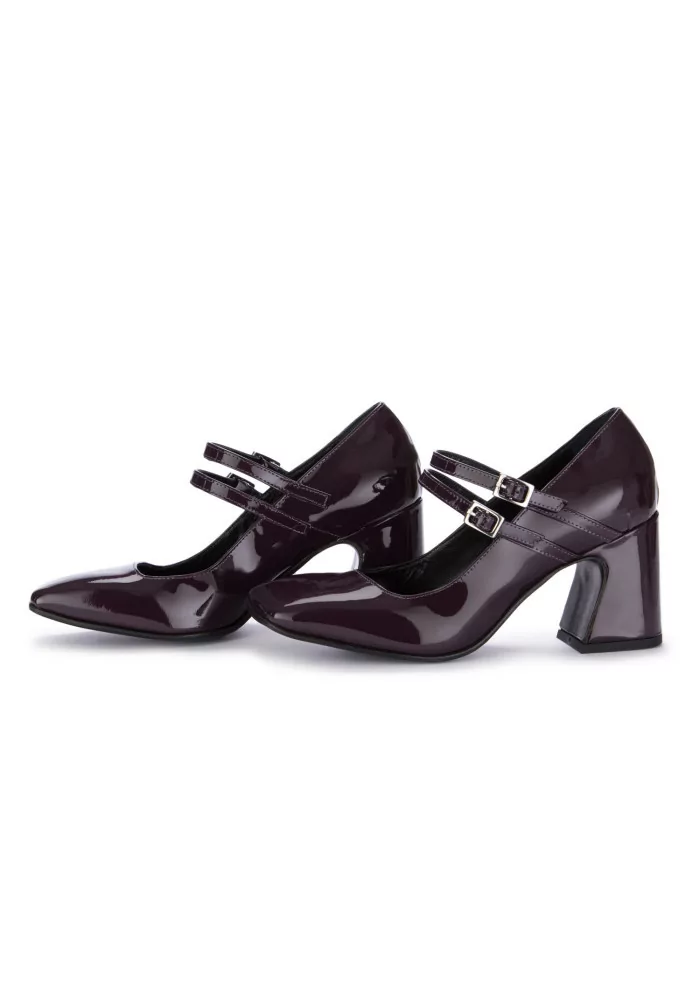 POESIE VENEZIANE | SCARPE TACCO MIA PELLE VIOLA Negozio