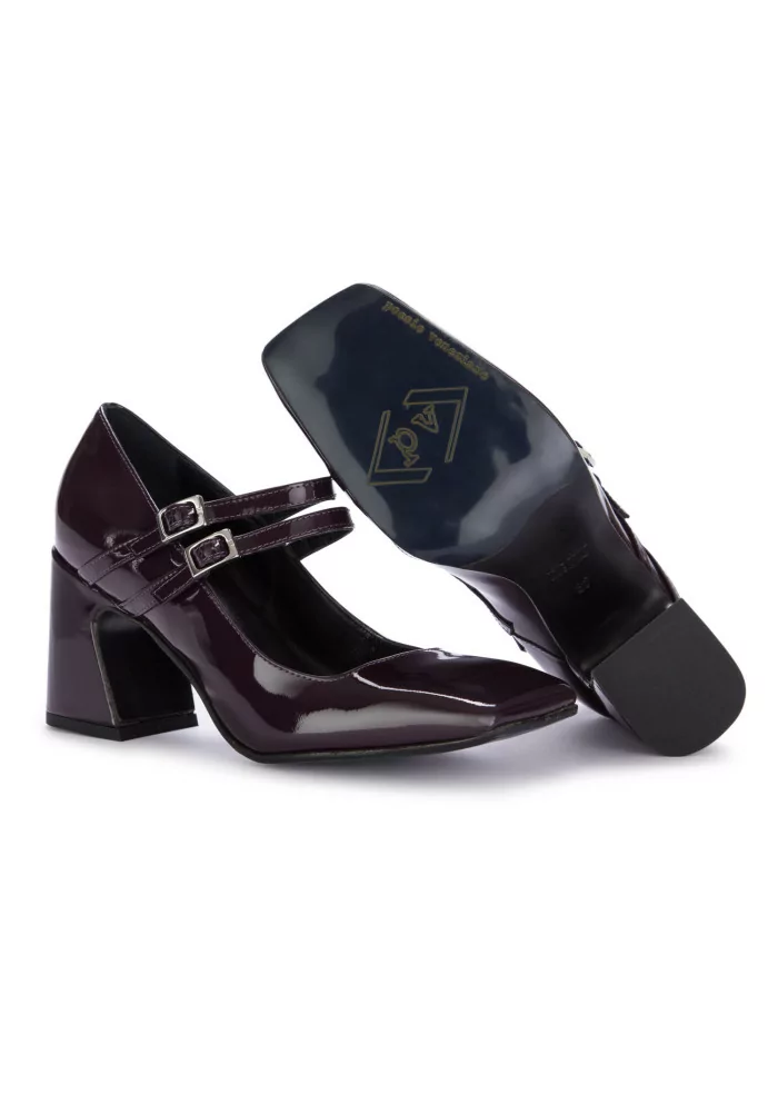 POESIE VENEZIANE | SCARPE TACCO MIA PELLE VIOLA Negozio