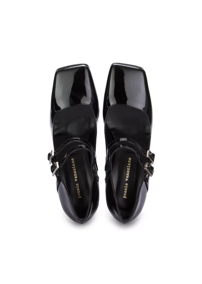 POESIE VENEZIANE | SCARPE TACCO MIA PELLE NERO In Saldo