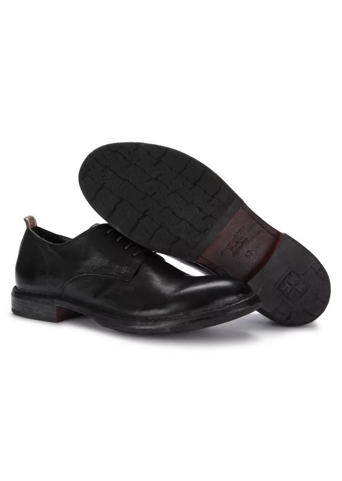 MOMA | SCARPE ALLACCIATE PELLE CUSNA NERO Moda