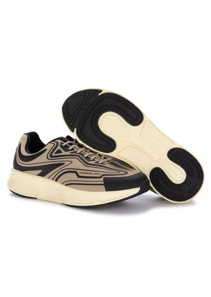 FESSURA | SNEAKERS IDROREPELLENTI NERO MARRONE Qualità