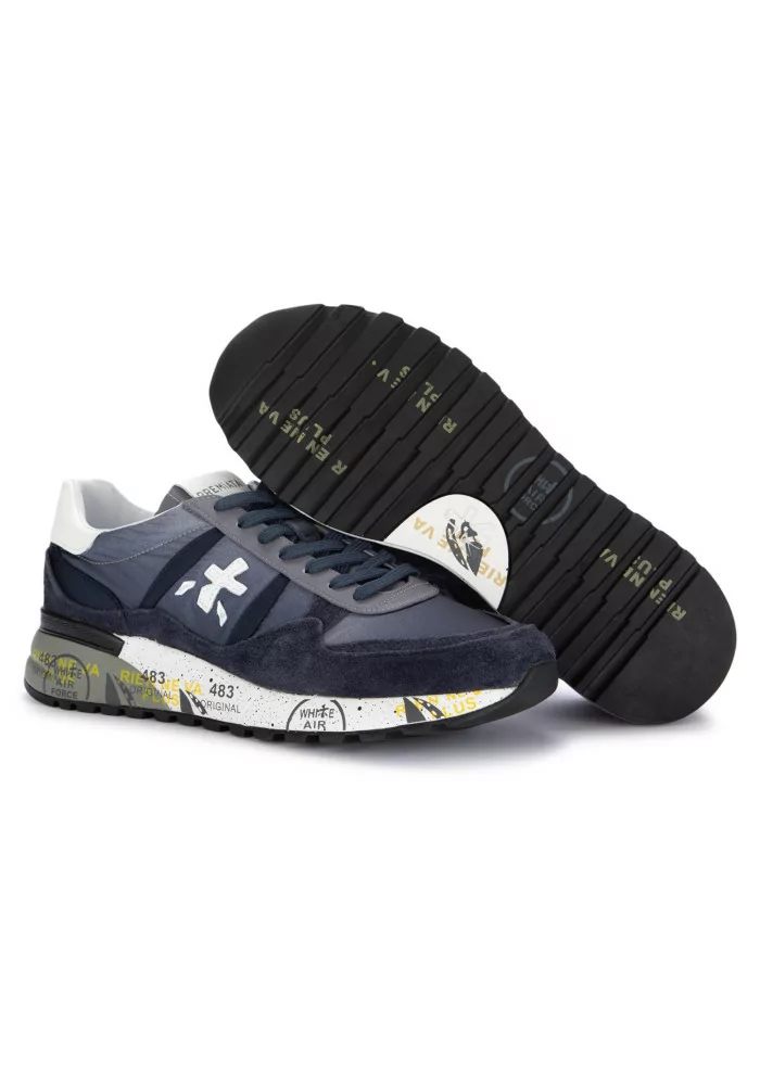 PREMIATA | SNEAKERS LANDECK CAMOSCIO NYLON BLU Acquista Ora