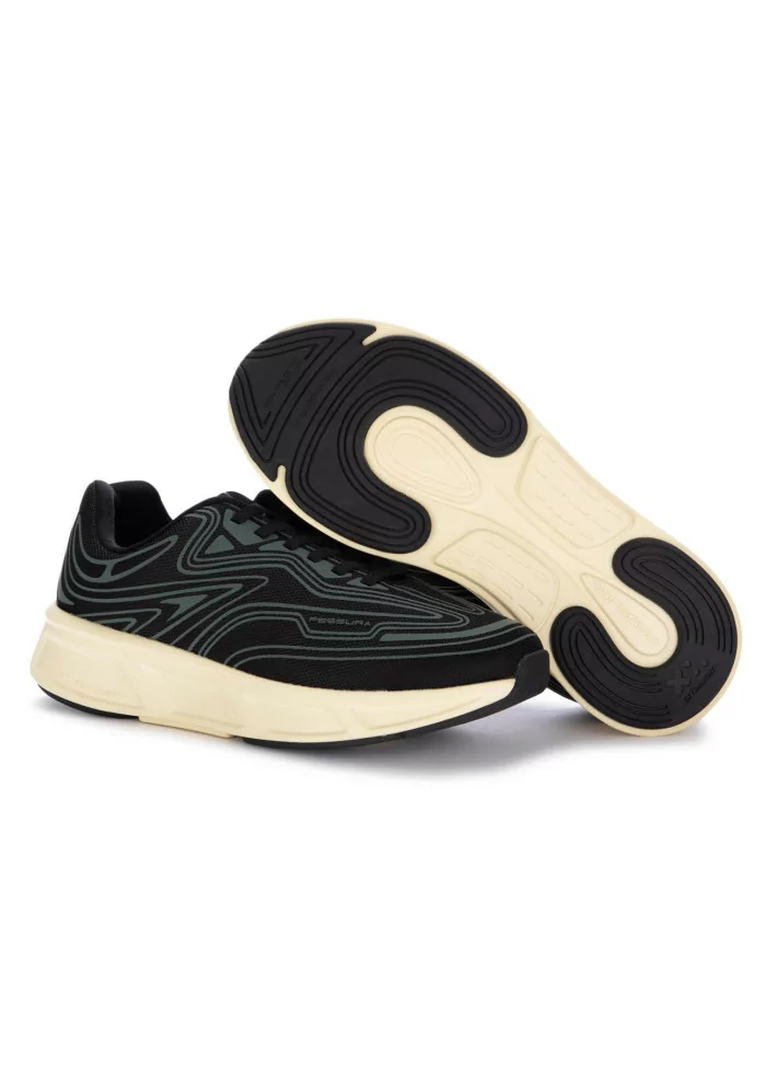 FESSURA | SNEAKERS REFLEXSYSTEM NERO VERDE Prezzo Ridotto