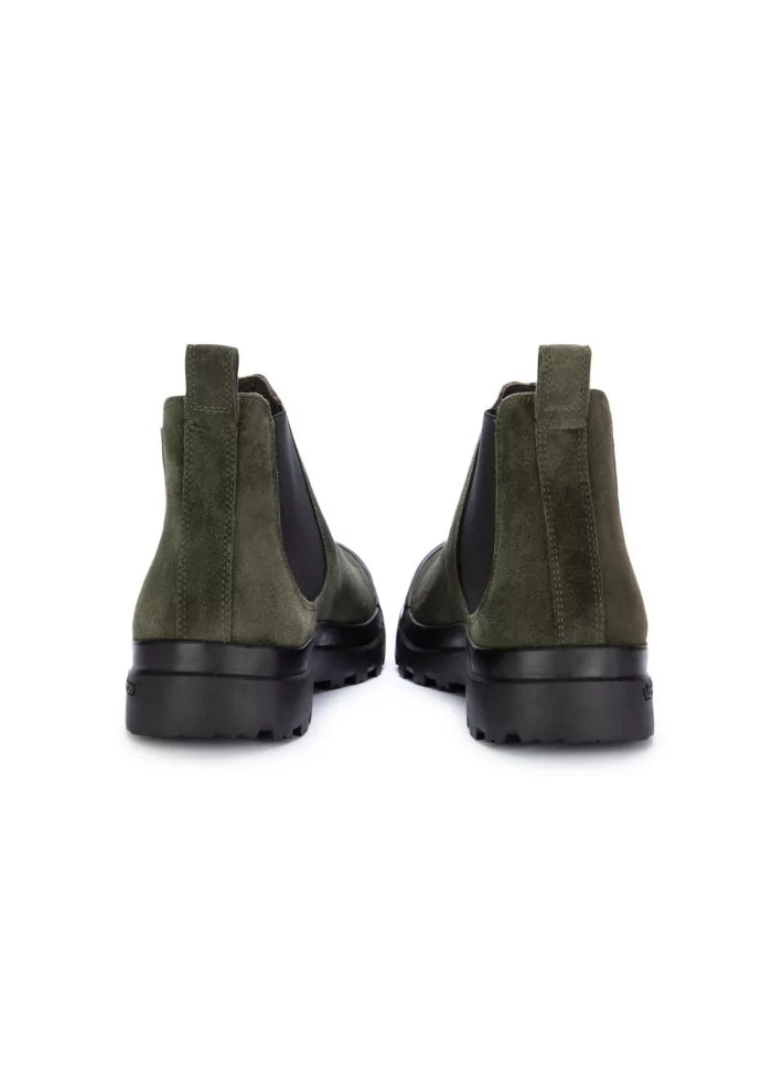 MANOVIA 52 | CHELSEA FORESTA CAMOSCIO VERDE NERO Saldi Di Fabbrica