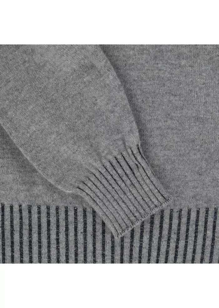 JURTA | MAGLIONE GOVA MERINO GRIGIO Negozio