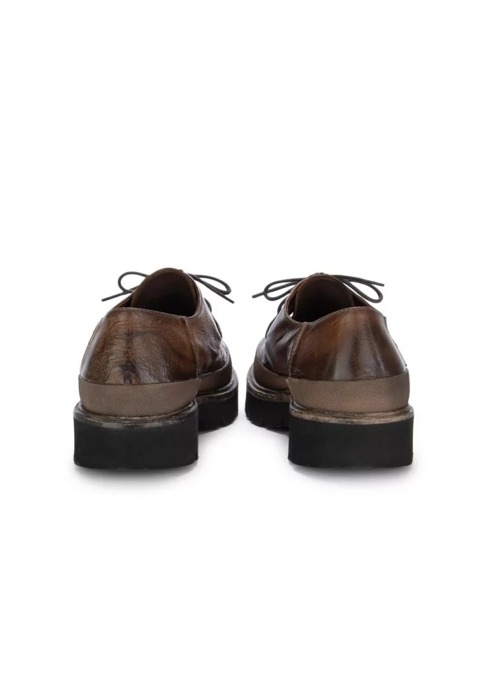 PAWELK'S | SCARPE ALLACCIATE BUFALO PELLE MARRONE 2025