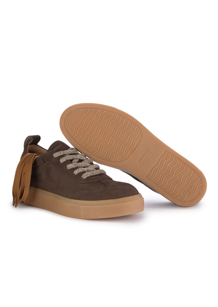 PANCHIC | SNEAKERS PELLE MARRONE SCURO Promozione
