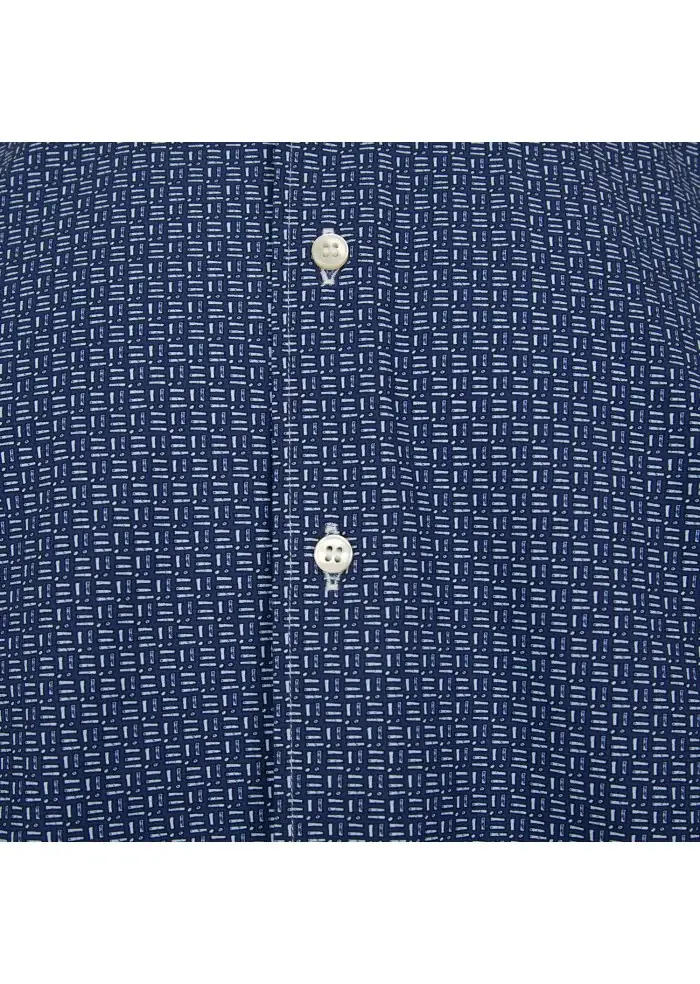 LIBERTY ROSE | CAMICIA SILVER TEC BLU Spedizione Gratuita