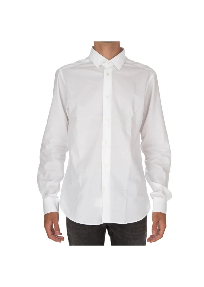 LIBERTY ROSE | CAMICIA COTONE BLAKE BIANCO Prezzo Ridotto
