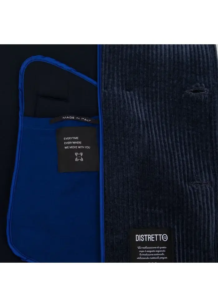 DISTRETTO 12 | CAPPOTTO PEACOAT ALBA BLU Convenienza