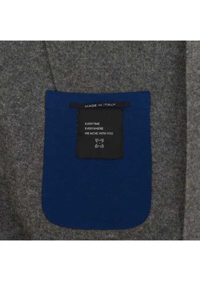 DISTRETTO 12 | GIACCA COREANA ISAIA GRIGIO Offerta