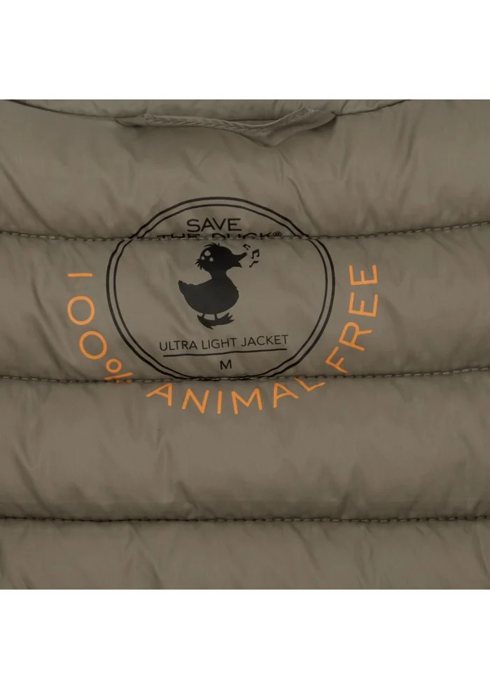 SAVE THE DUCK | PIUMINO GIGA01 DONALD GRIGIO Moda