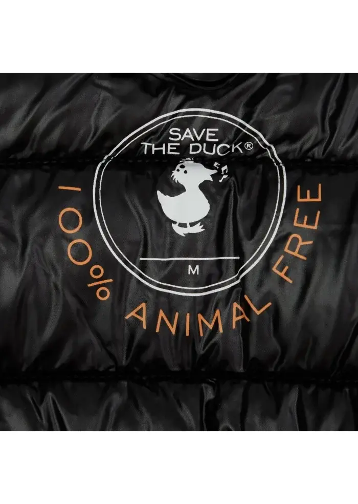 SAVE THE DUCK | PIUMINO LOVE19 HOLDEN NERO 2025