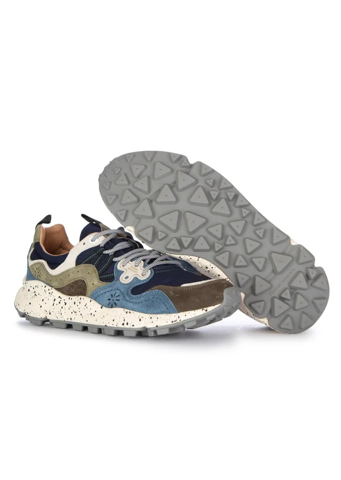 FLOWER MOUNTAIN | SNEAKERS YAMANO 3 BLU MARRONE Italia