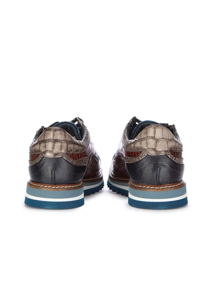LORENZI | SCARPE ALLACCIATE BUGATTI COBALTO BLU MARRONE In Linea