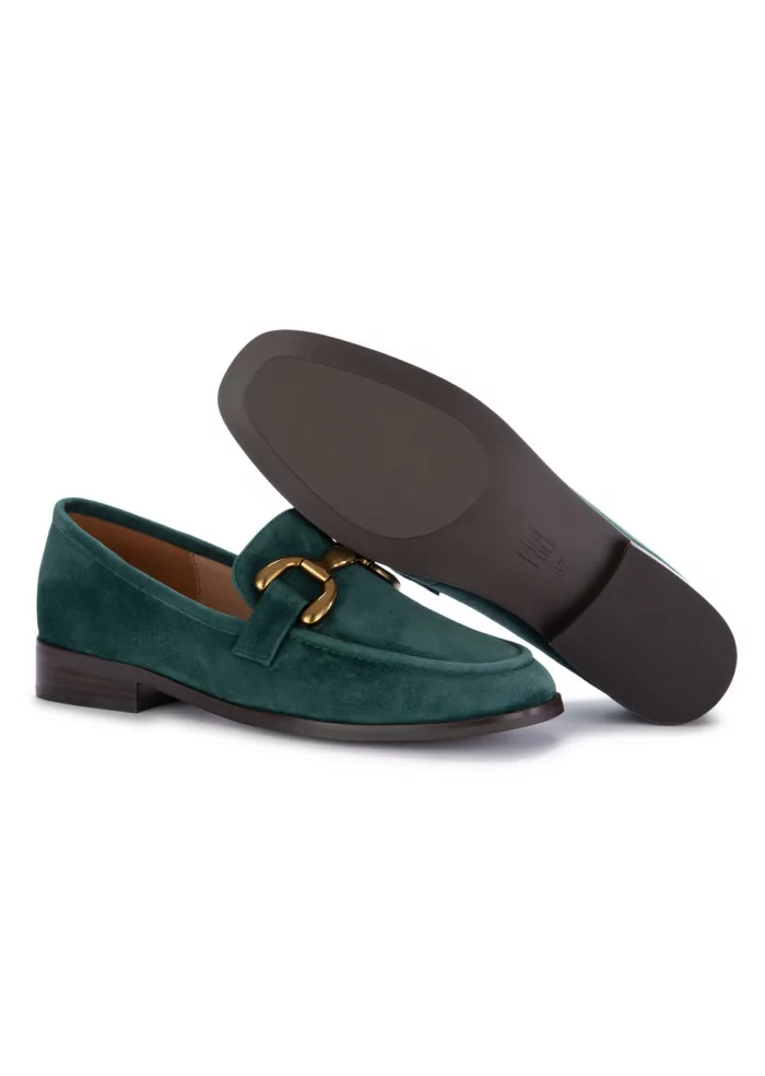 BIBI LOU | MOCASSINI ZAGREB CAMOSCIO VERDE SCURO Pezzi Unici