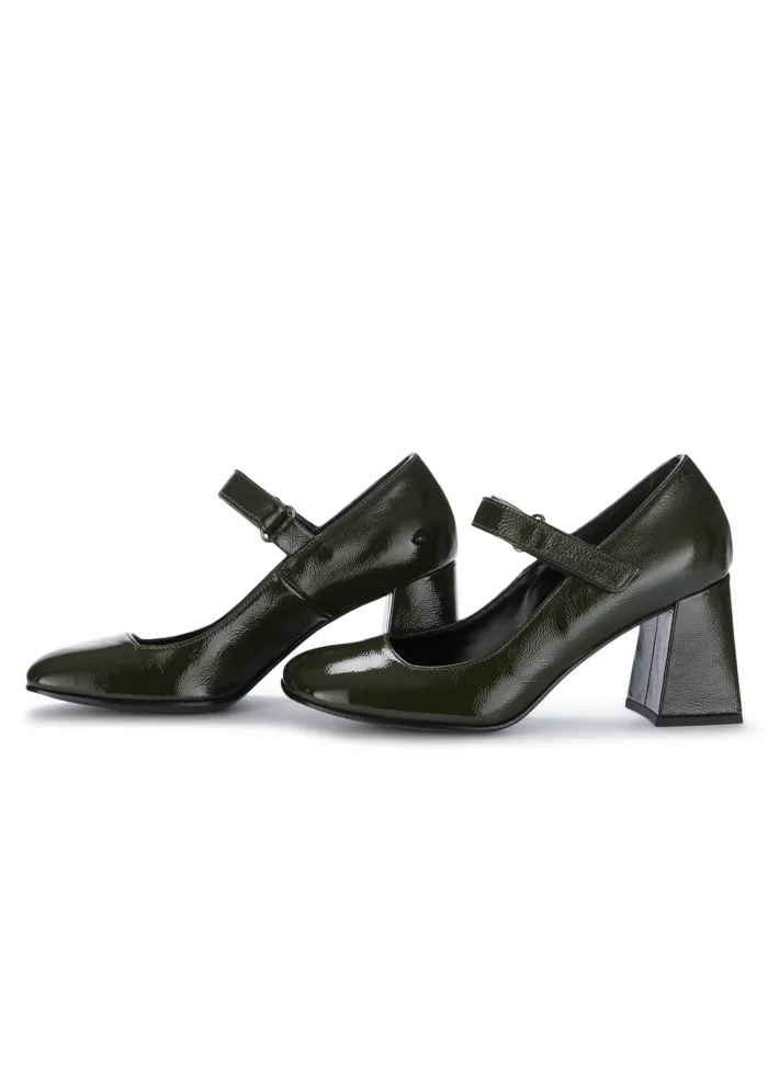 NAPOLEONI | SCARPE TACCO NAPLAK VERDE BOTTIGLIA Sottocosto