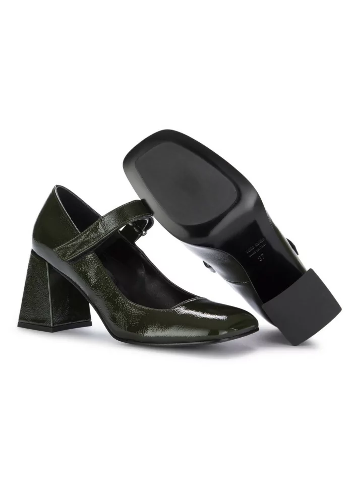 NAPOLEONI | SCARPE TACCO NAPLAK VERDE BOTTIGLIA Sottocosto