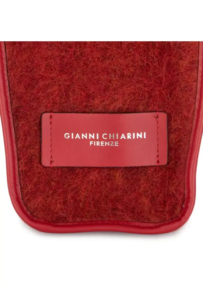 GIANNI CHIARINI | BORSA SHOPPER MARCELLA FURRY ROSSO Online