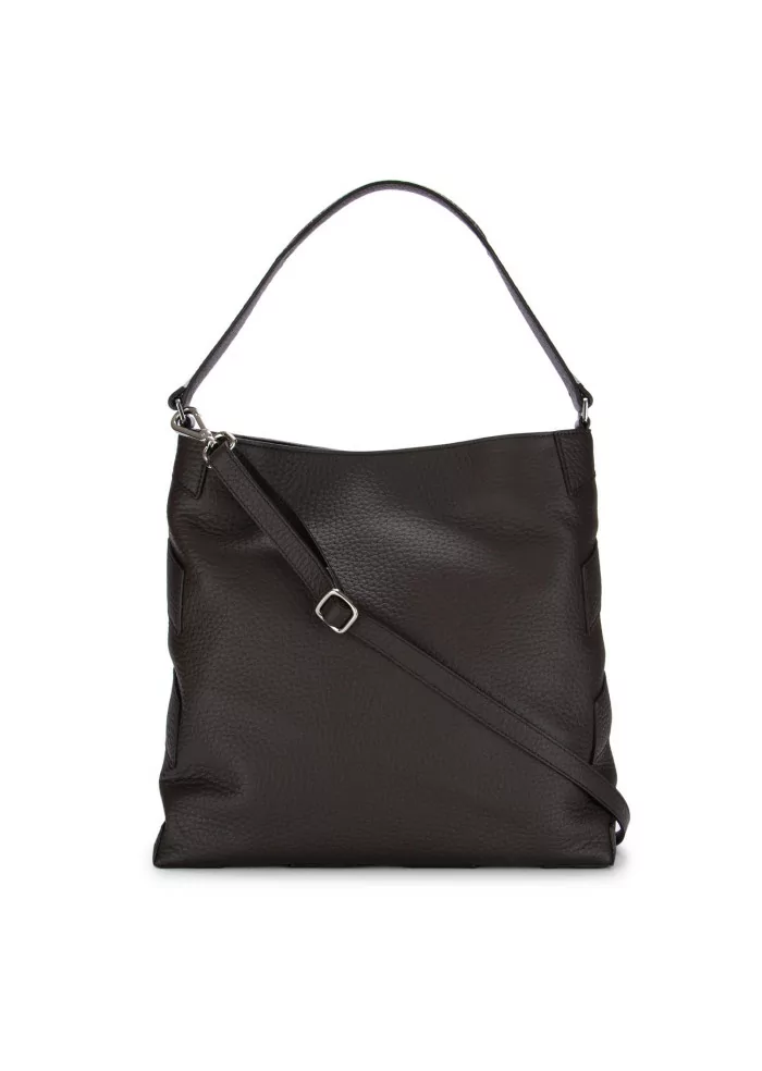 ORCIANI | BORSA A SPALLA NILLA SOFT MARRONE SCURO Saldi