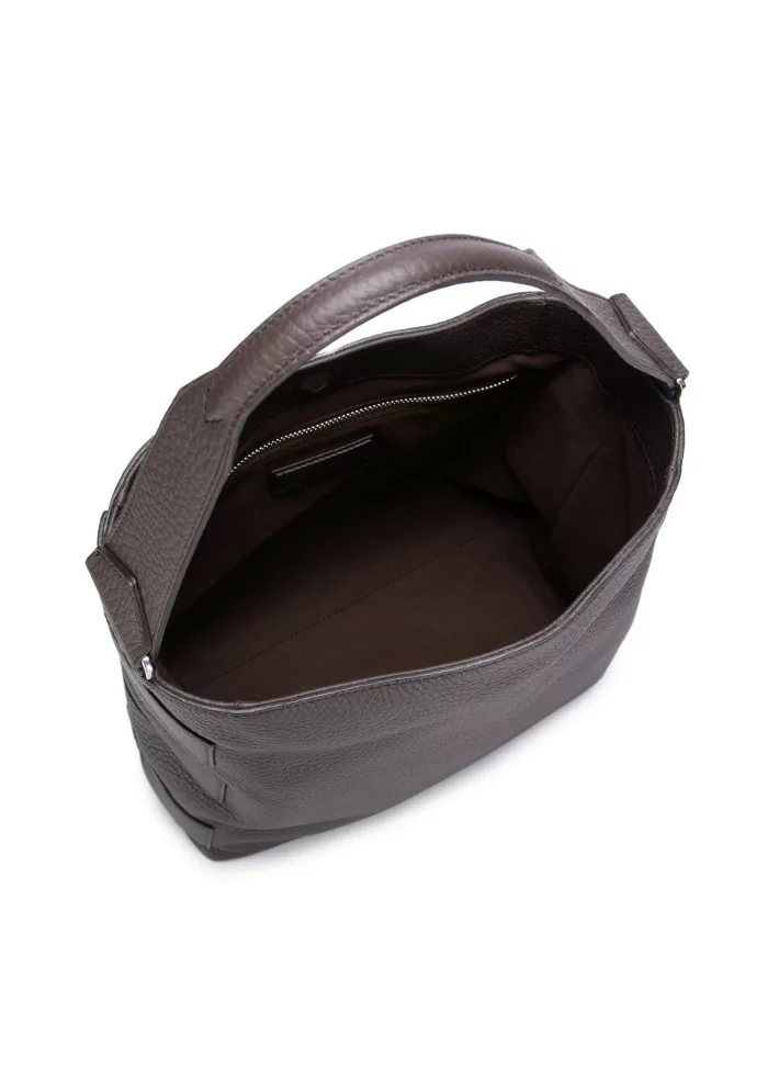 ORCIANI | BORSA A SPALLA NILLA SOFT MARRONE SCURO Saldi