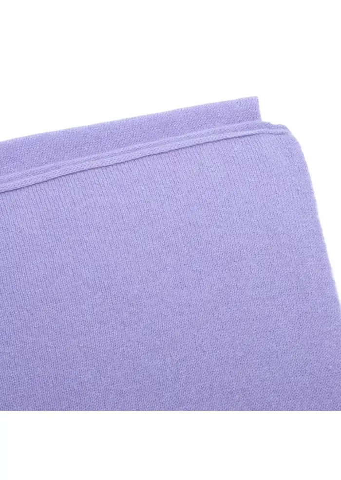 RIVIERA CASHMERE | SCIARPA RASATA LILLA Negozio