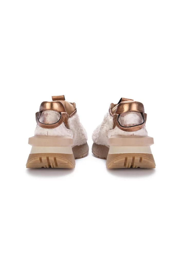 JUICE | SNEAKERS VELLUTO TEDDY BEIGE In Saldo