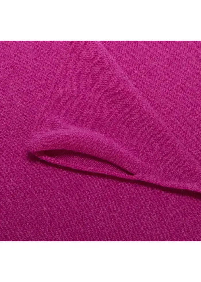 RIVIERA CASHMERE | SCALDACOLLO RASATO FUCSIA Vendita
