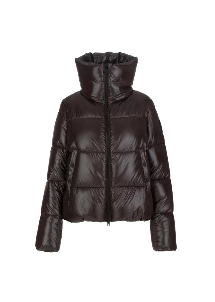 SAVE THE DUCK | PIUMINO BOMBER LUCK17 ISLA MARRONE SCURO Spedizione Gratuita