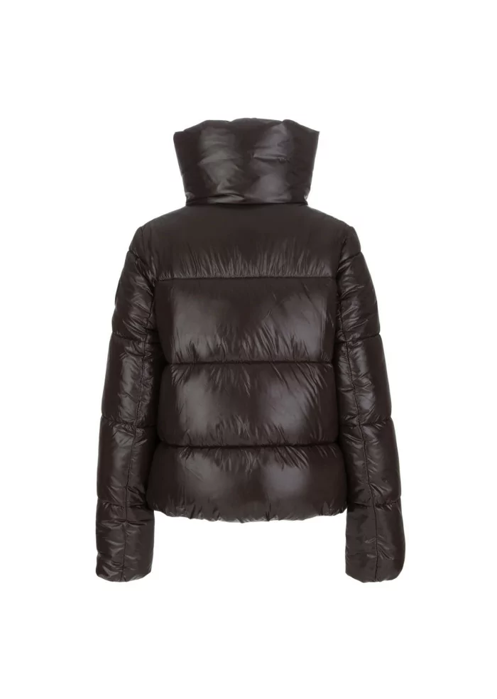 SAVE THE DUCK | PIUMINO BOMBER LUCK17 ISLA MARRONE SCURO Spedizione Gratuita