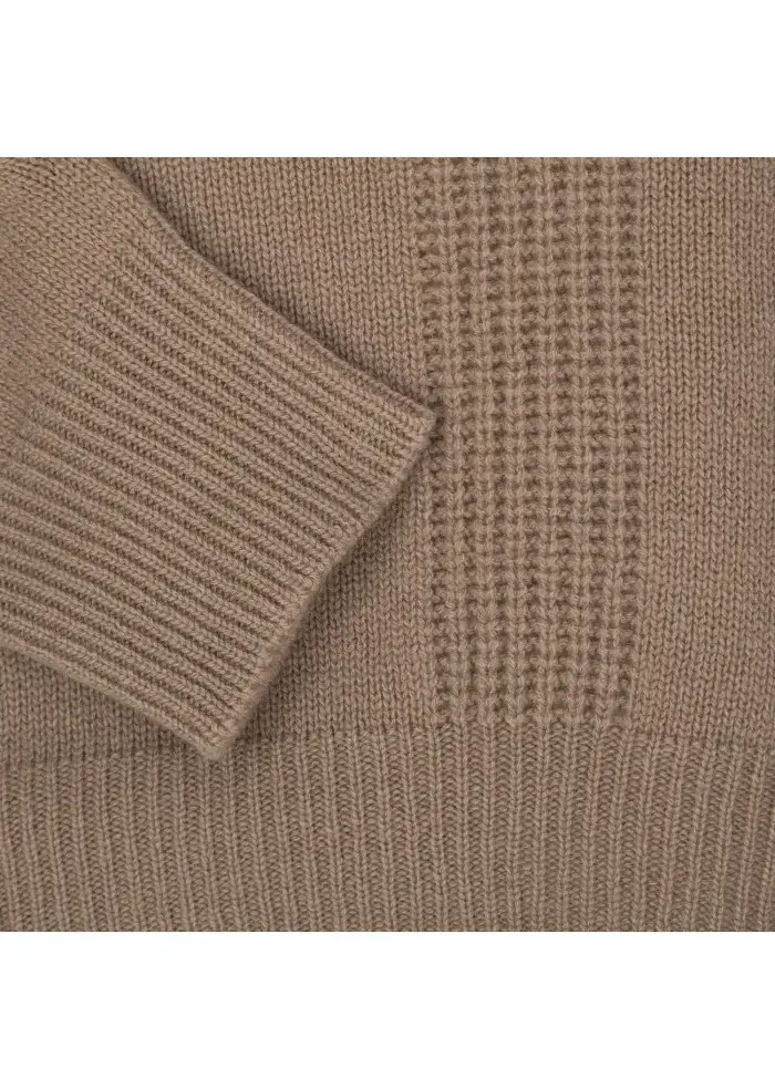 CASHMERE ISLAND | MAGLIONE PITIGLIANO GRIGIO TORTORA Qualità Garantita