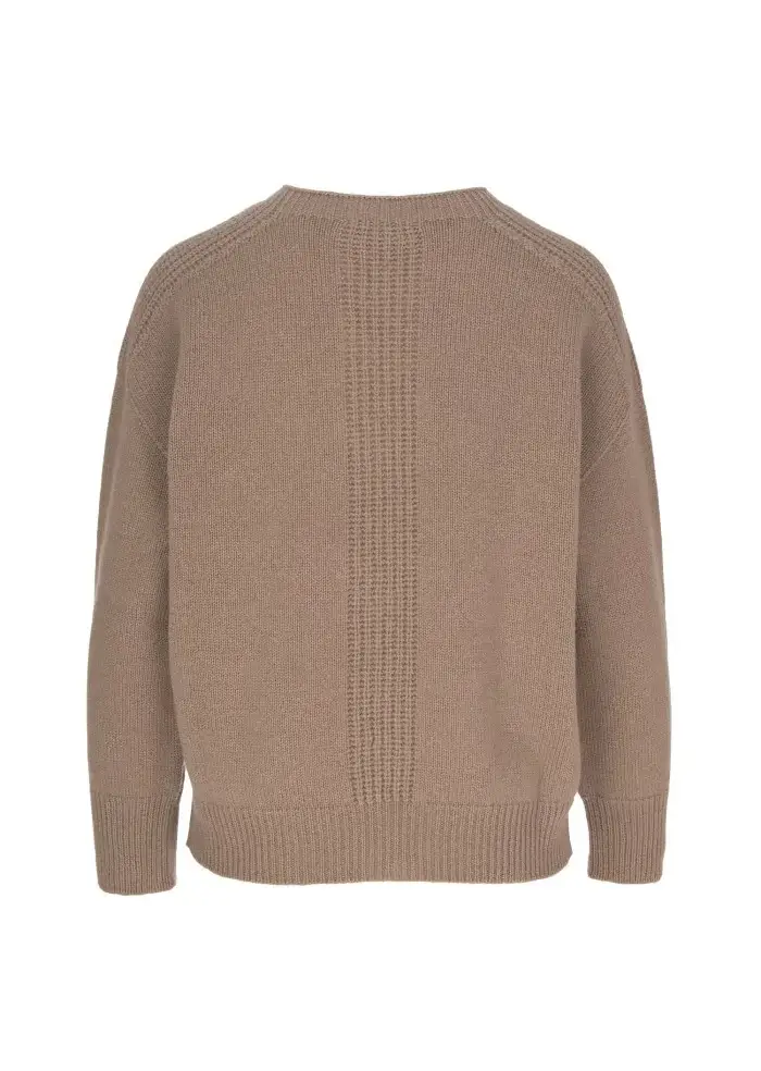 CASHMERE ISLAND | MAGLIONE PITIGLIANO GRIGIO TORTORA Qualità Garantita