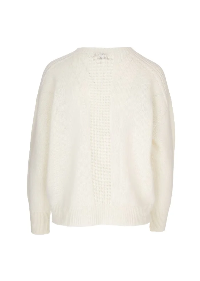 CASHMERE ISLAND | MAGLIONE PITIGLIANO BIANCO POLARE Negozi Online