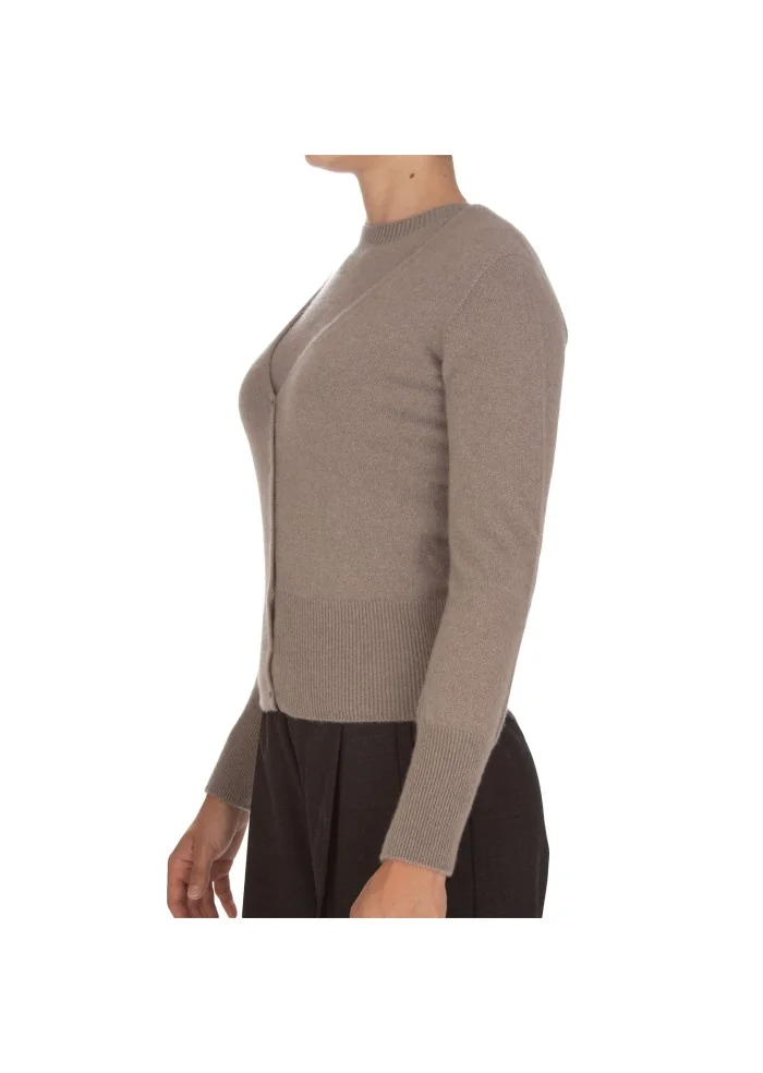 CASHMERE ISLAND | GILET E CARDIGAN KIT APPENNINO MARRONE TALPA Acquista Ora