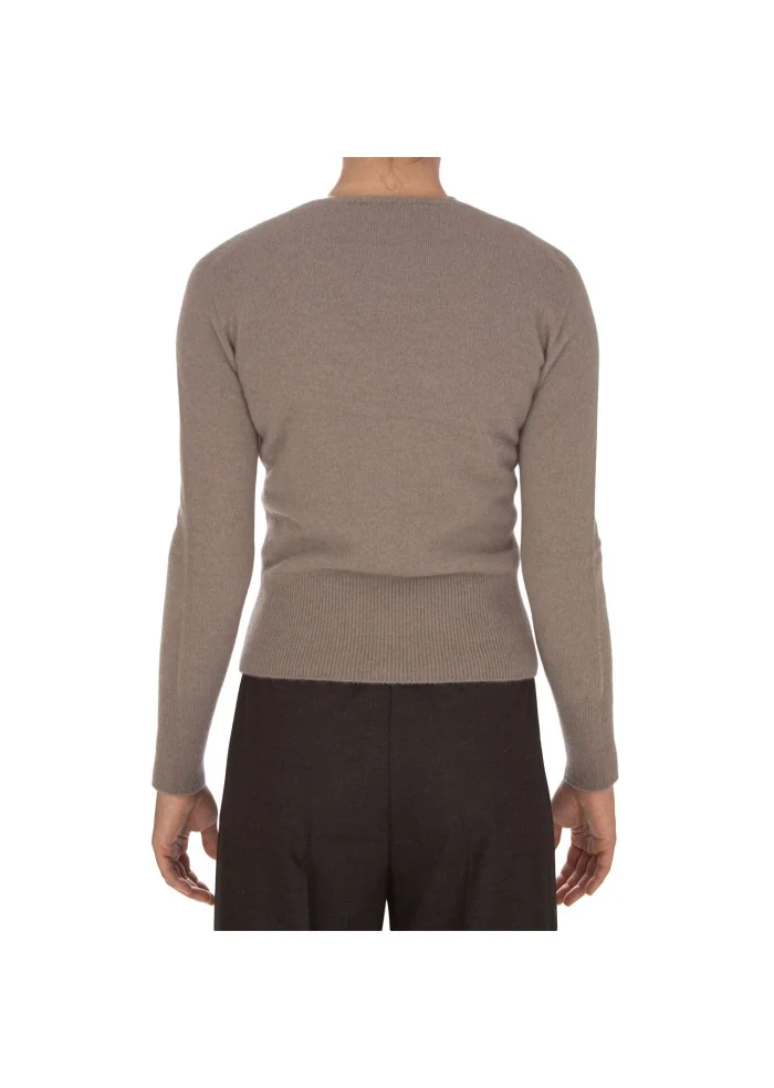 CASHMERE ISLAND | GILET E CARDIGAN KIT APPENNINO MARRONE TALPA Acquista Ora